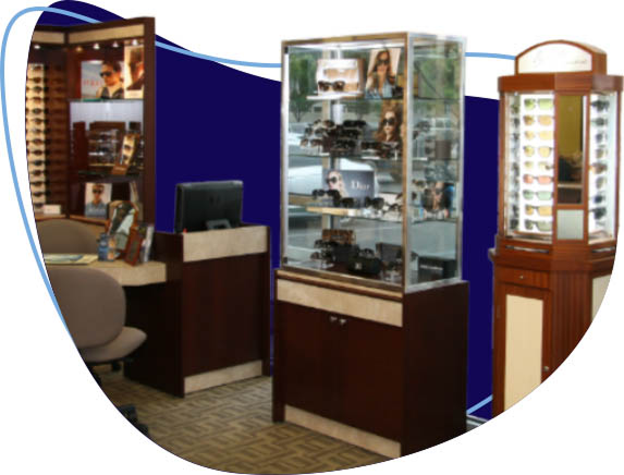 Li and Liao Optican holding glasses